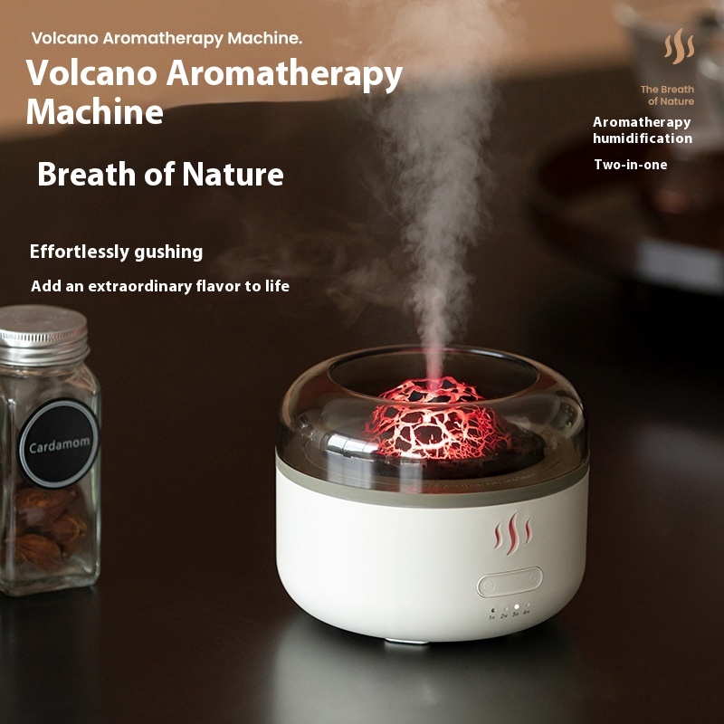 Simulation Flame Aroma Diffuser Colorful Flame Aromatherapy Diffuser - Image 5