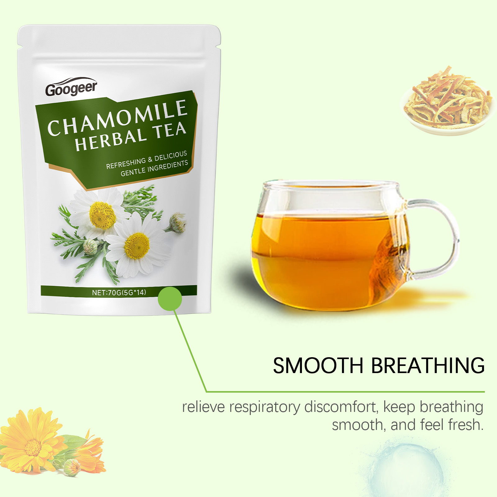 Googeer Natural Chamomile Tea Bag - Image 4