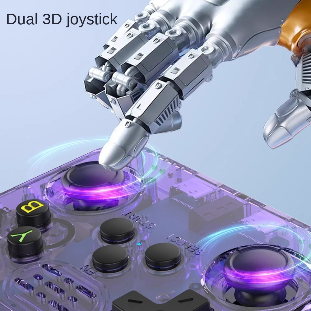 New R36S Open-Source Portable Game Console Retro Arcade Handheld Gaming Machine with 3D Dual System for Nostalgia and Portability - Image 2